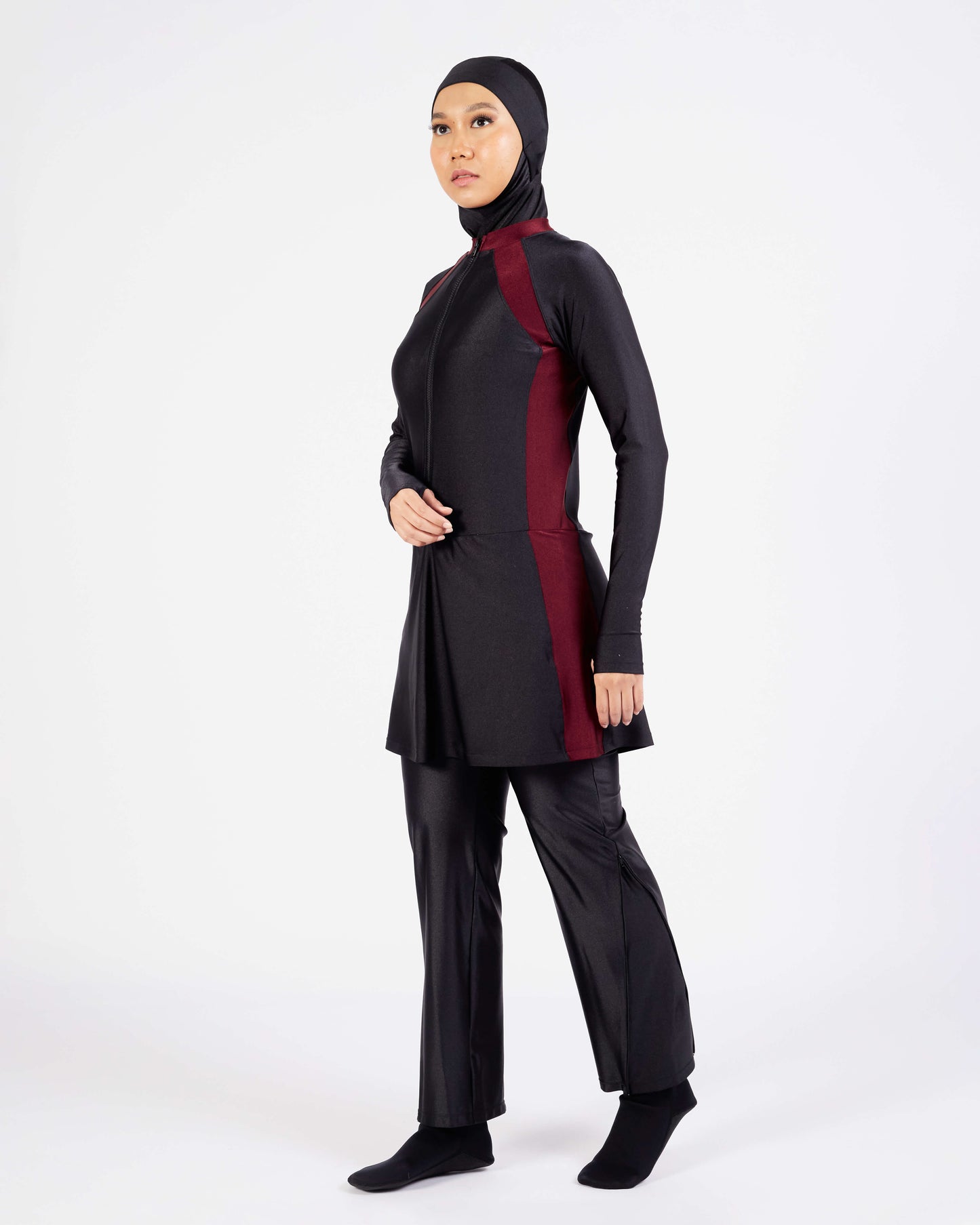 Sabrina Dress Top with capster and zip pants