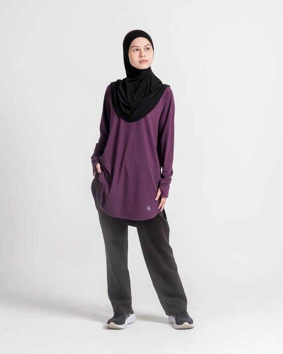 Aurah Long Sleeve Raglan T-Shirt