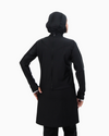 Black Muslimah Swimsuit Coco Dress Top back view